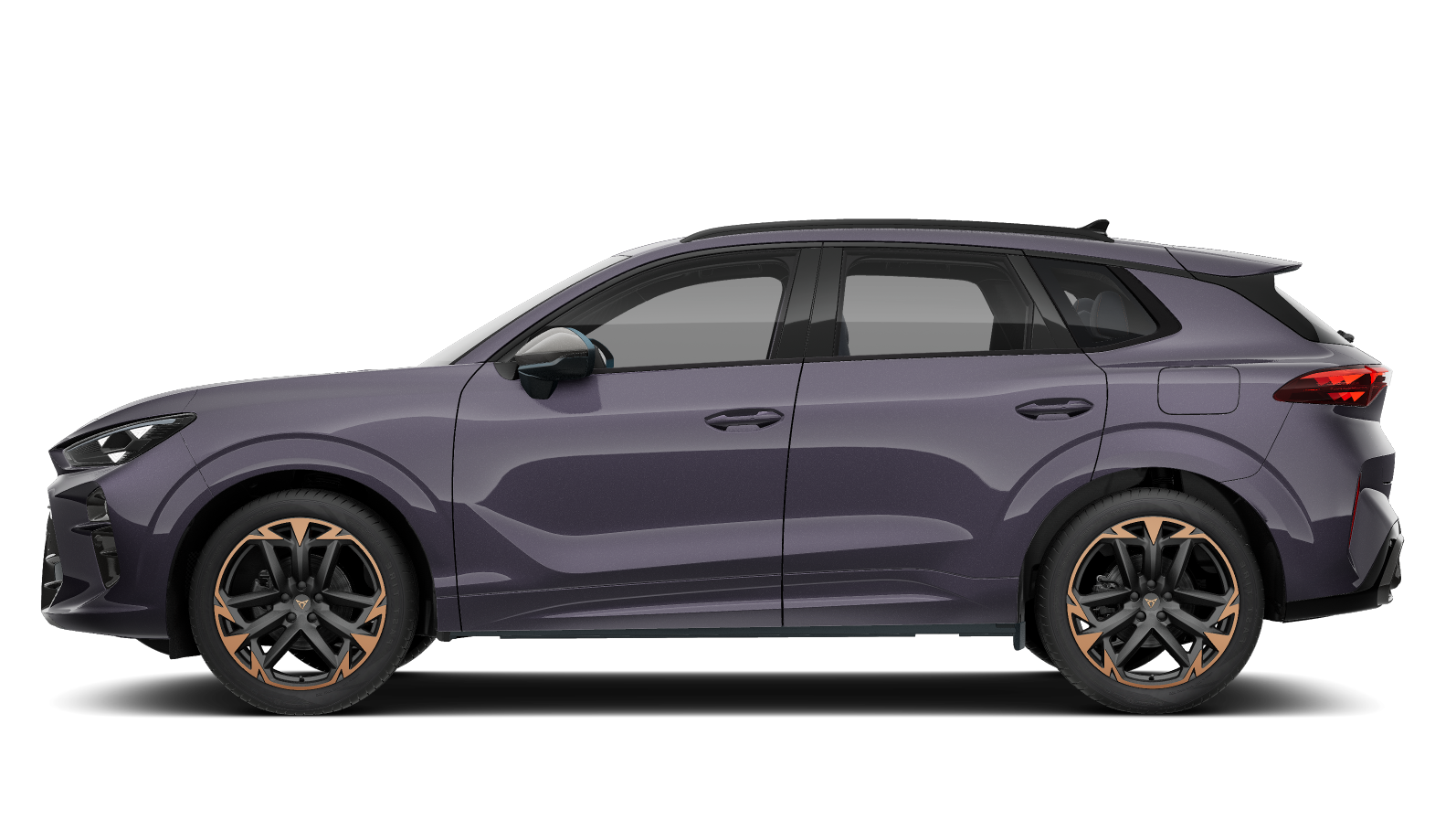 Seitenansicht des CUPRA Terramar.