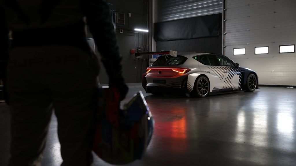 CUPRA e-Racer bei der PURE ETCR in Vallelunga.