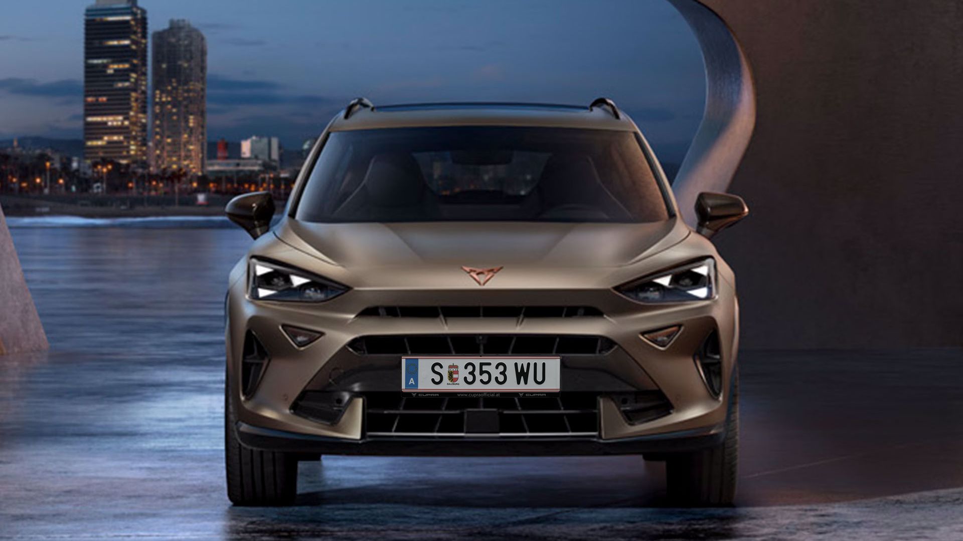 CUPRA Formentor VZ in bronze Frontansicht 