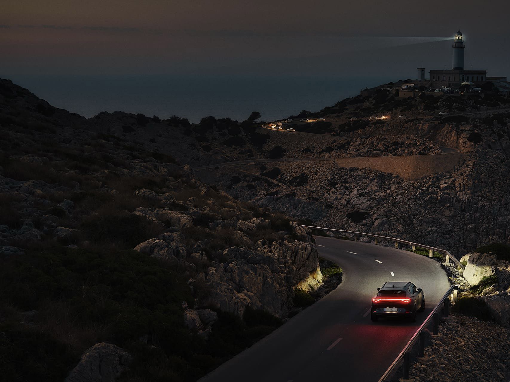 CUPRA Formentor eHybrid bei Nacht