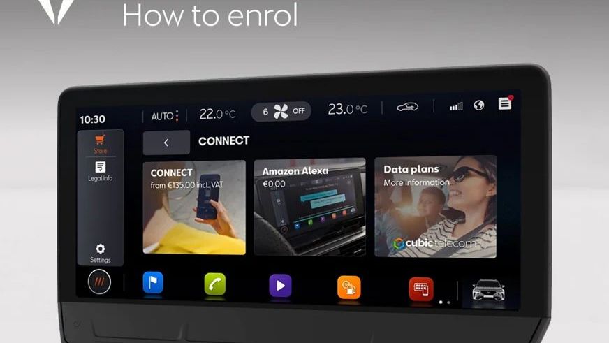 CUPRA Connect Display