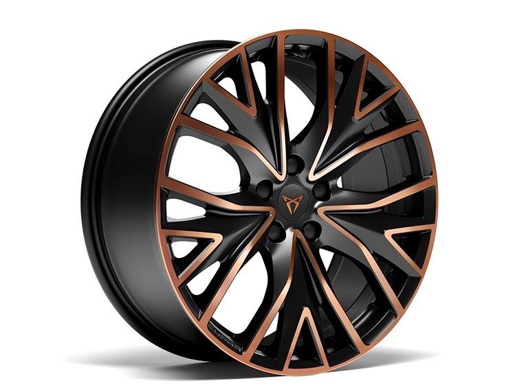 CUPRA LEON Felgen Schwarz/Kupfer