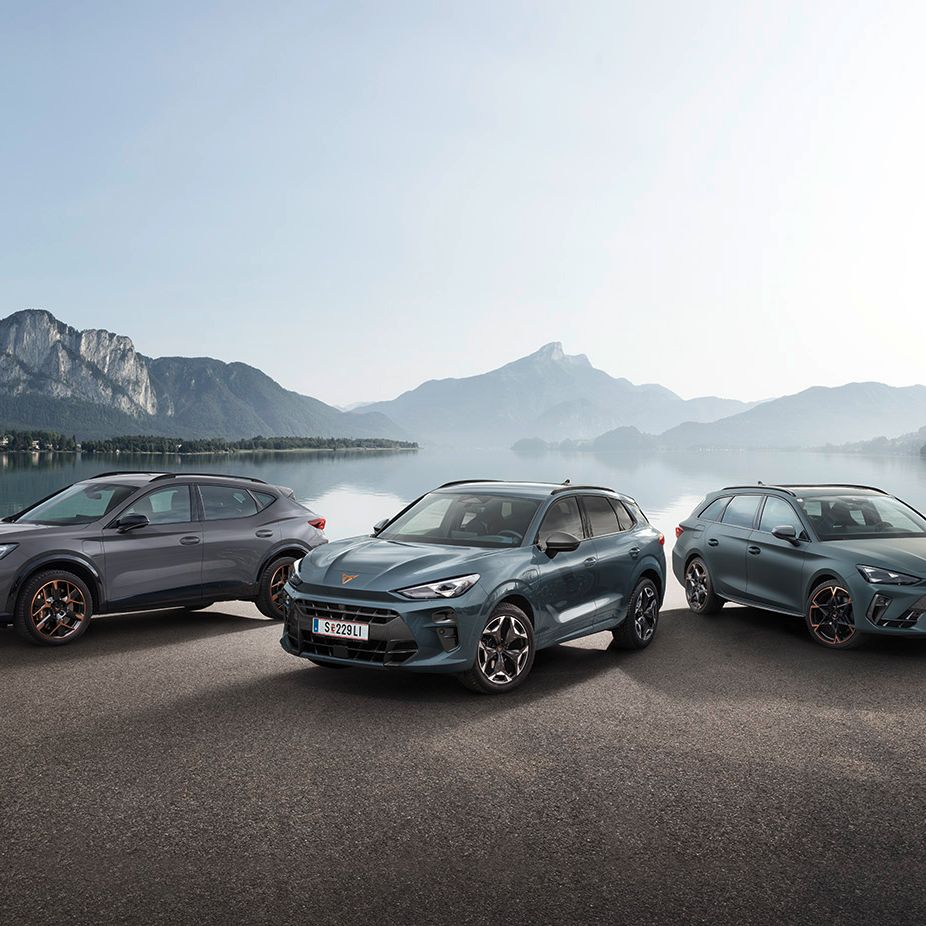 Der CUPRA Terramar, Leon Kombi und Formentor als Plug-in-Hybrid.
