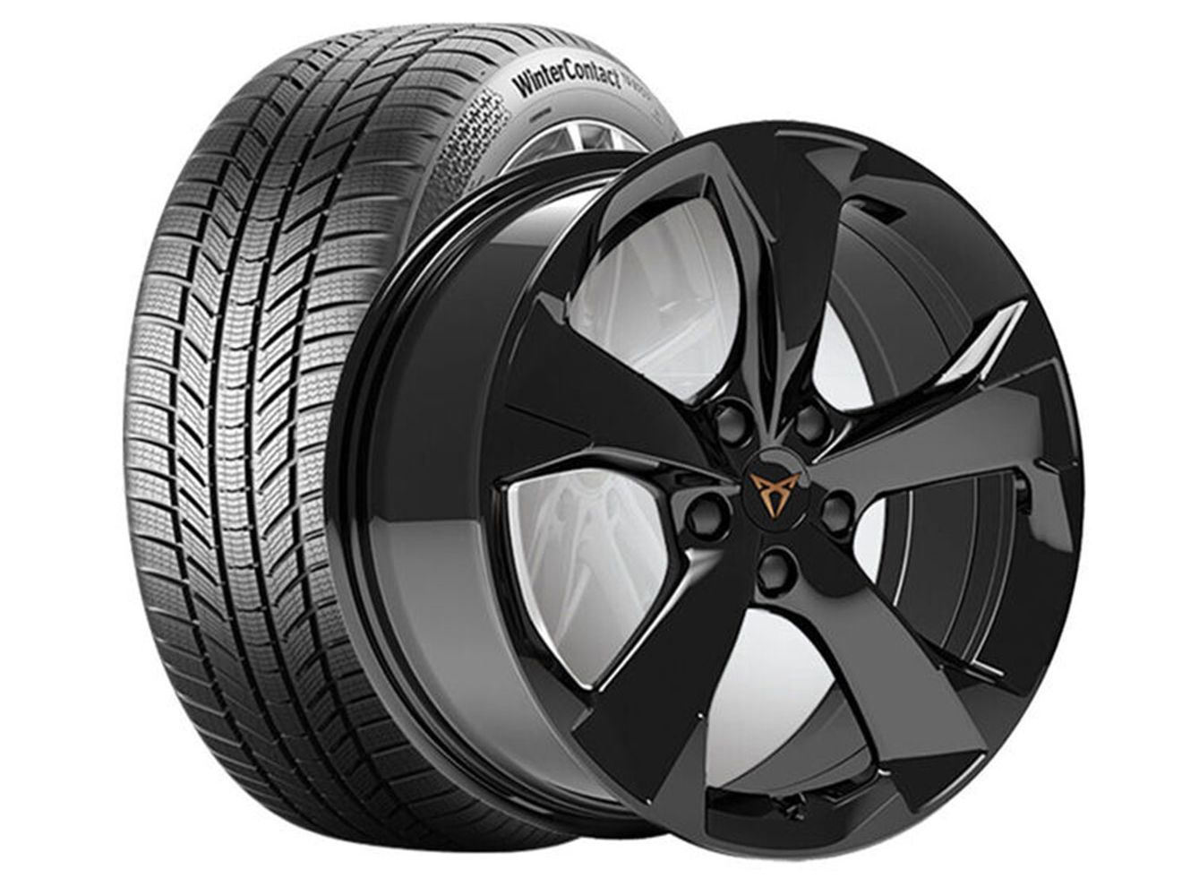 CUPRA Leon Winterkomplettrad 7,5 x 18 Zoll