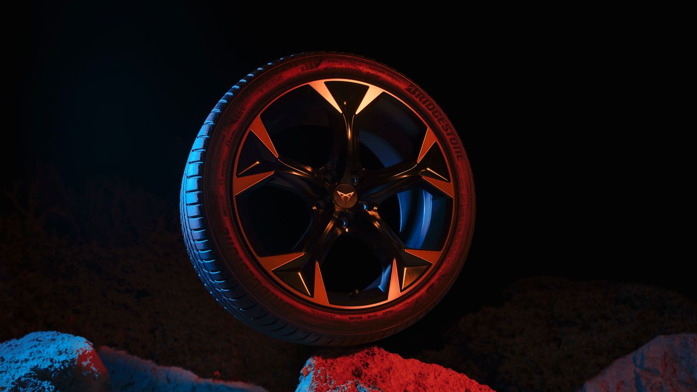 Ein Winterkomplettrad für den CUPRA Formentor.