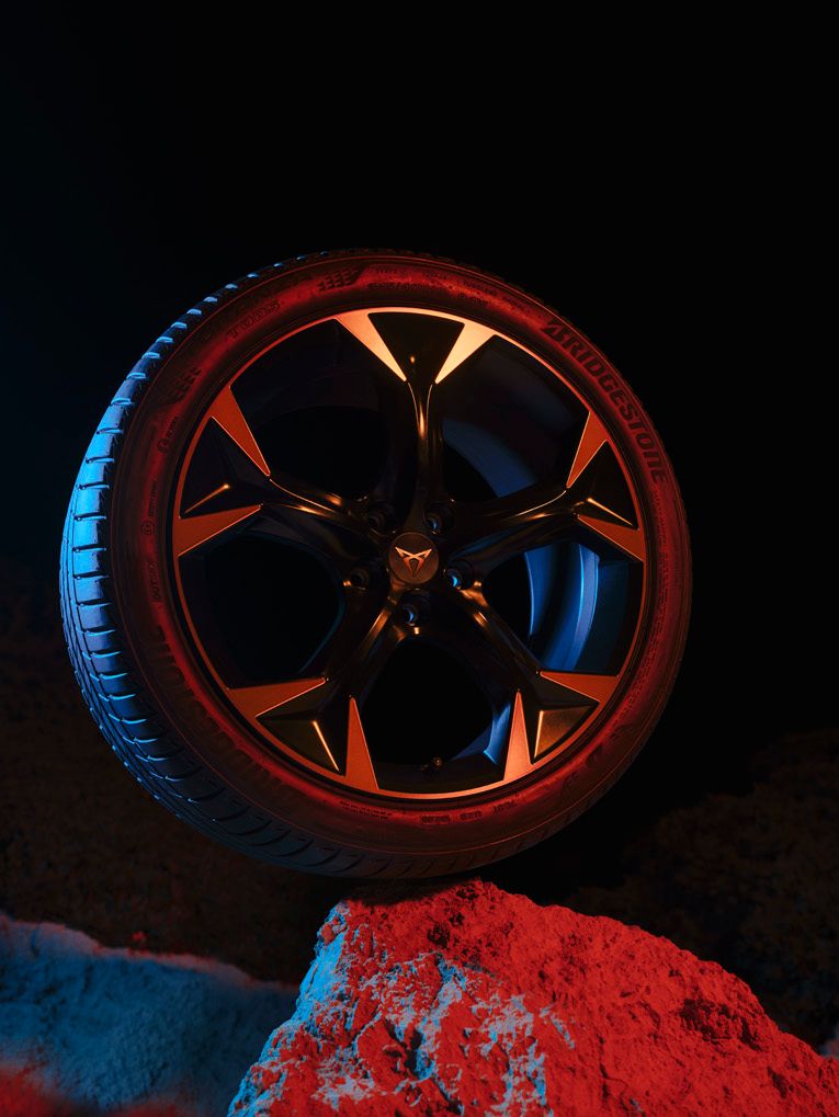 Ein Winterkomplettrad für den CUPRA Formentor.