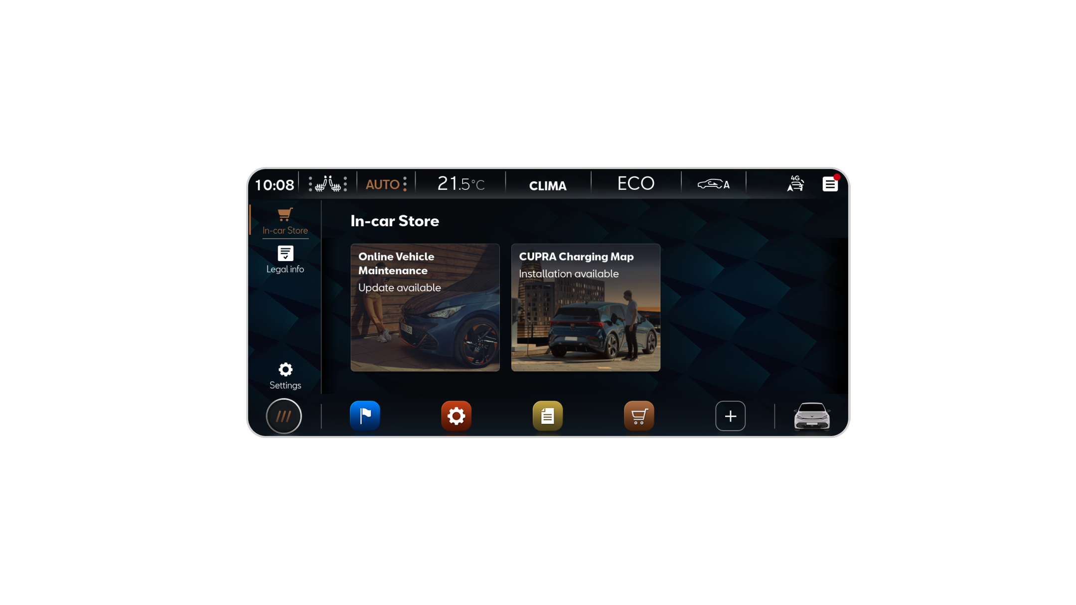 CUPRA In-car Store how to install