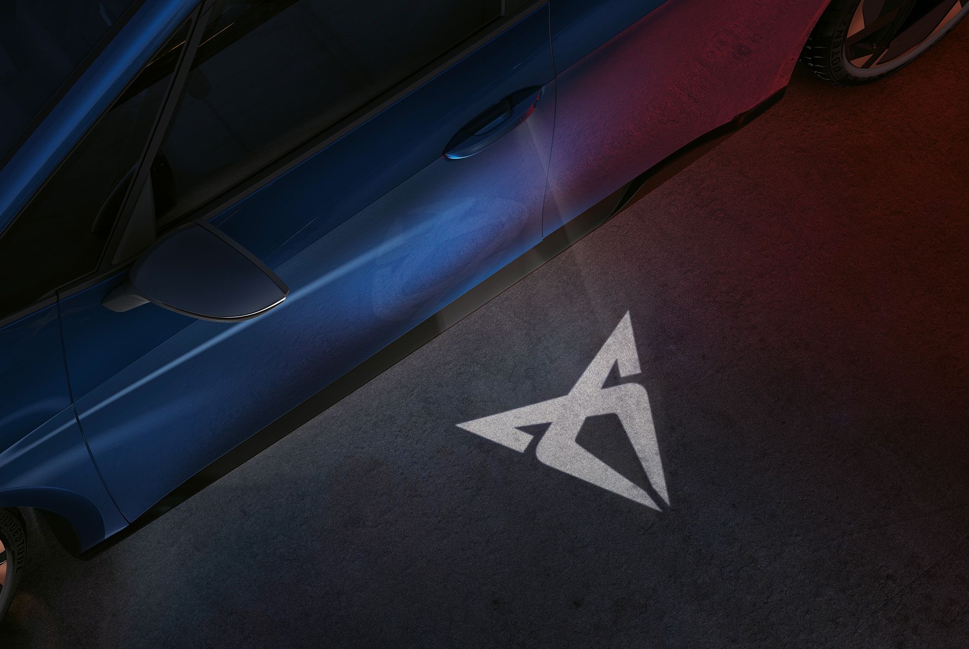 CUPRA BORN - Detailansicht Welcome Light