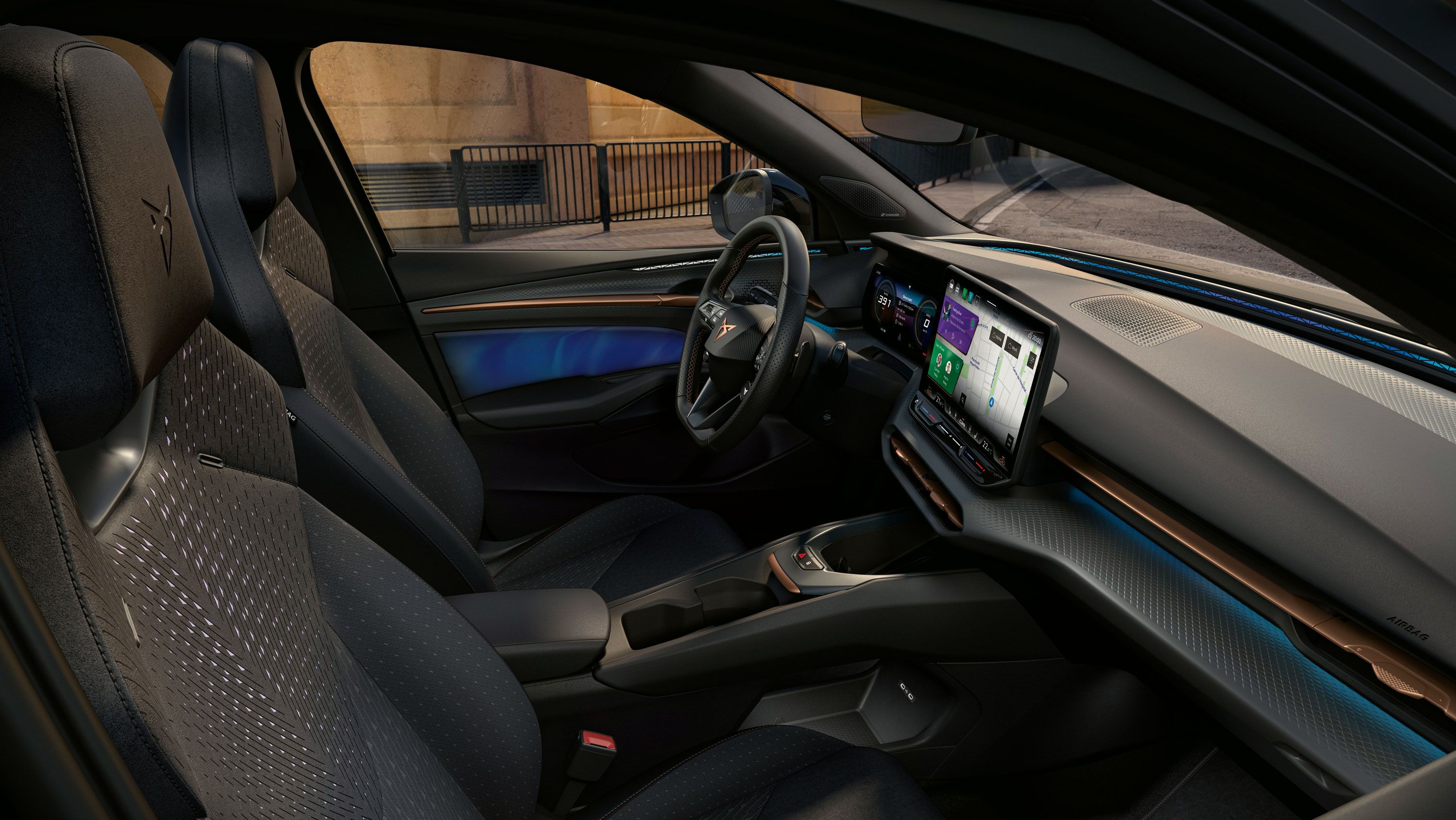 Innenansicht des CUPRA Raval 