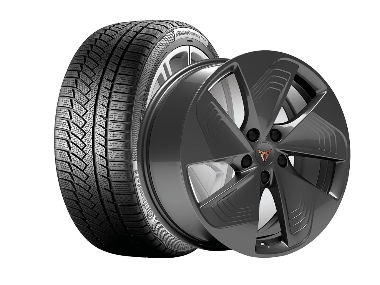 CUPRA Winterkomplettrad Cyclone 7,5 x 18 Zoll