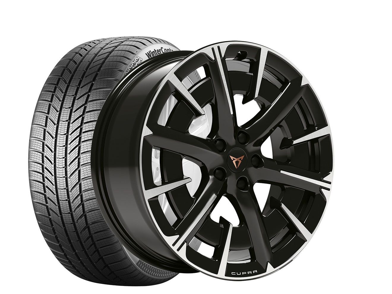 CUPRA Winterkompletträder Firestorm 20 Zoll für den CUPRA Born.