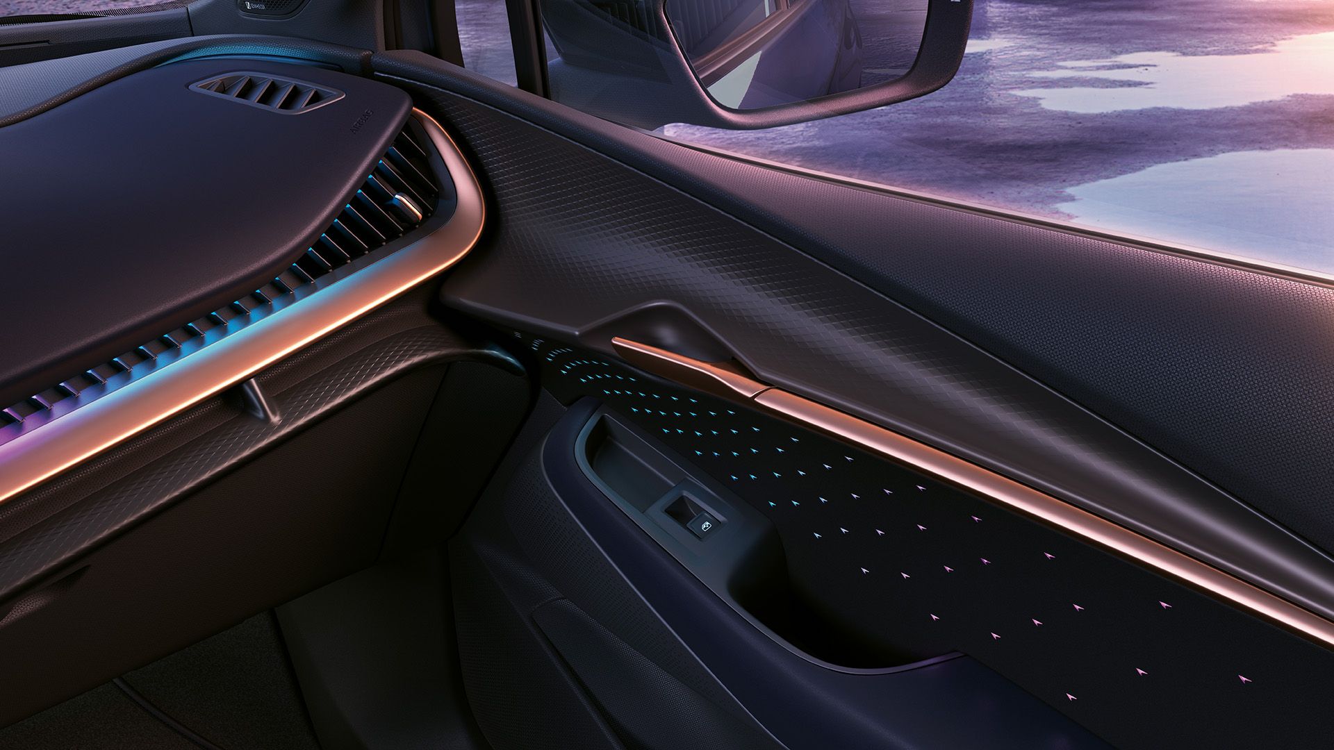 Ambientebeleuchtung im CUPRA Tavascan.