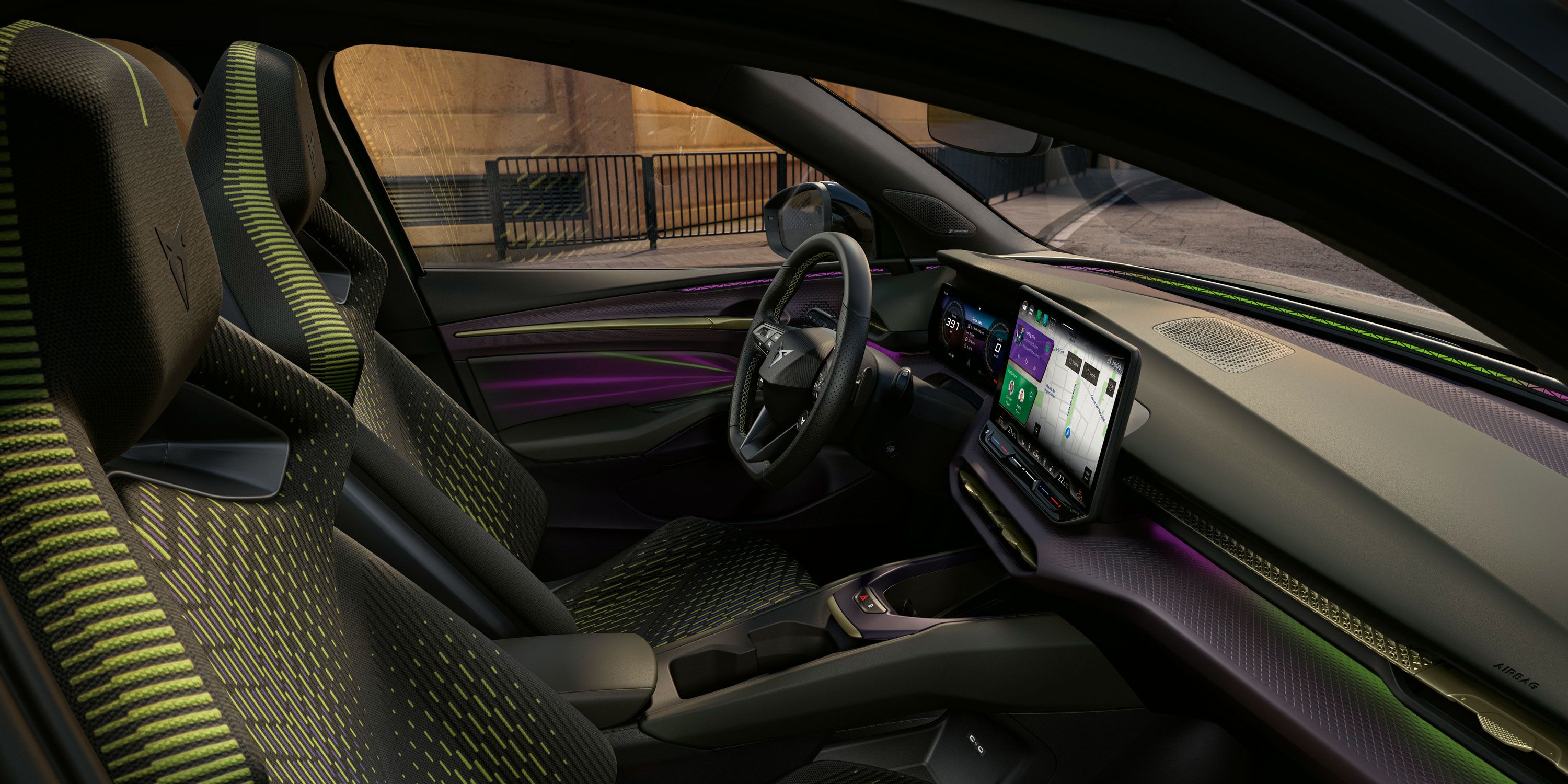 Innenansicht des CUPRA Raval 