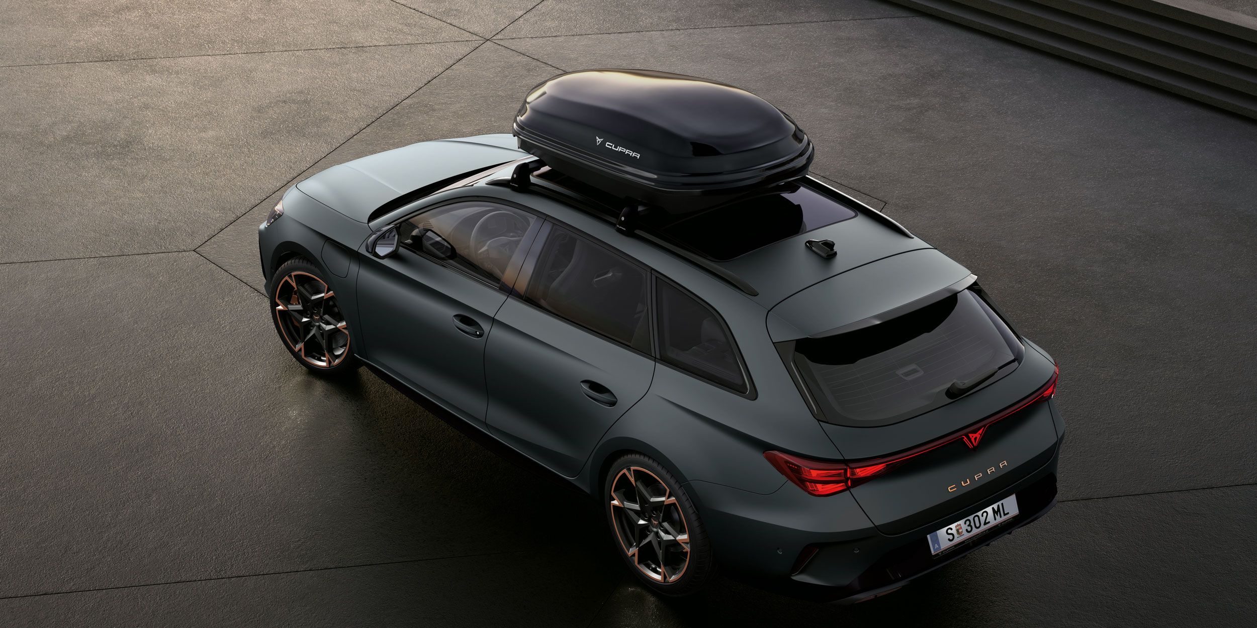 CUPRA LEON SP mit Dachbox