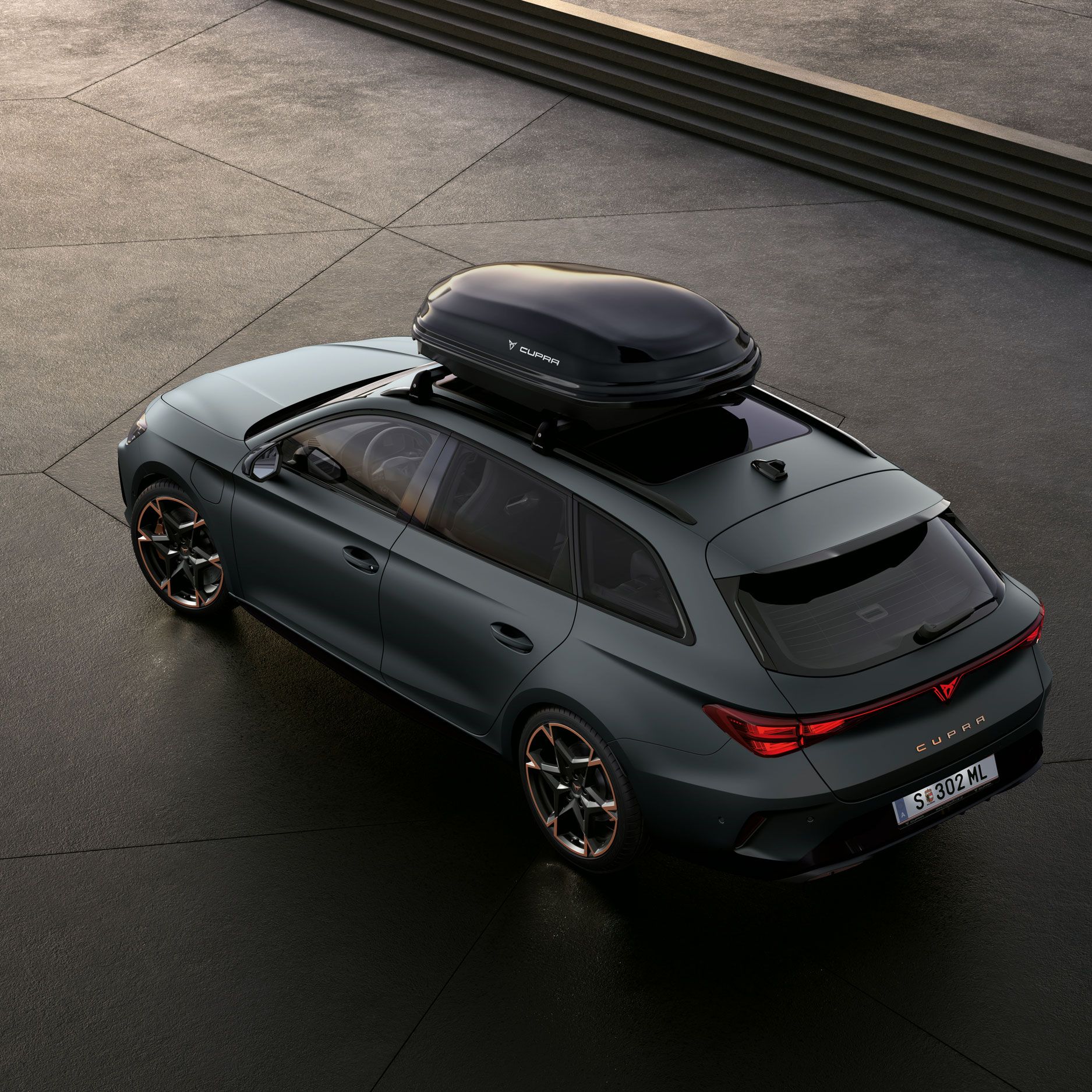 CUPRA LEON SP mit Dachbox