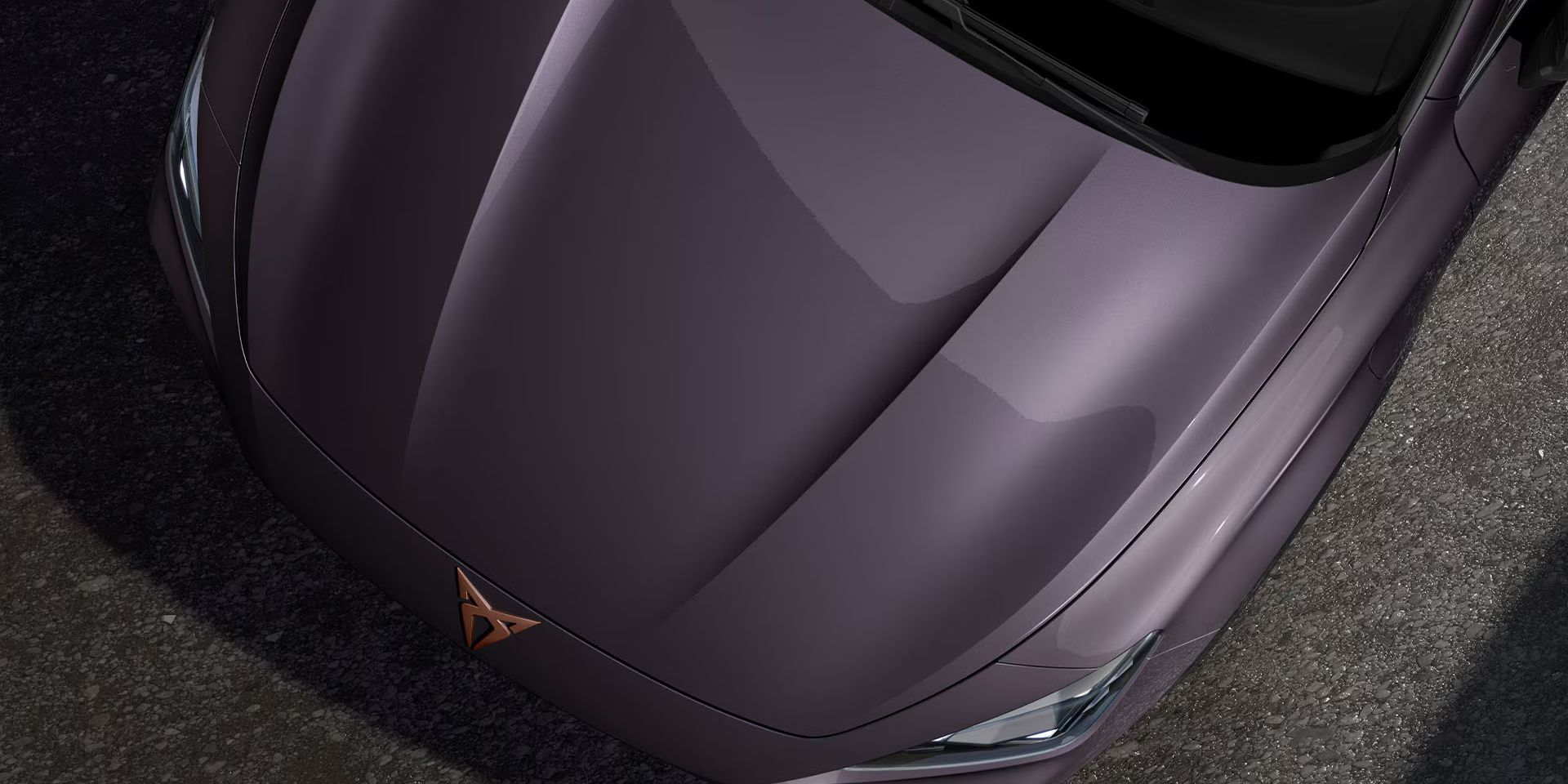 Detailansicht eines CUPRA Formentor in Lackierung Dark Void