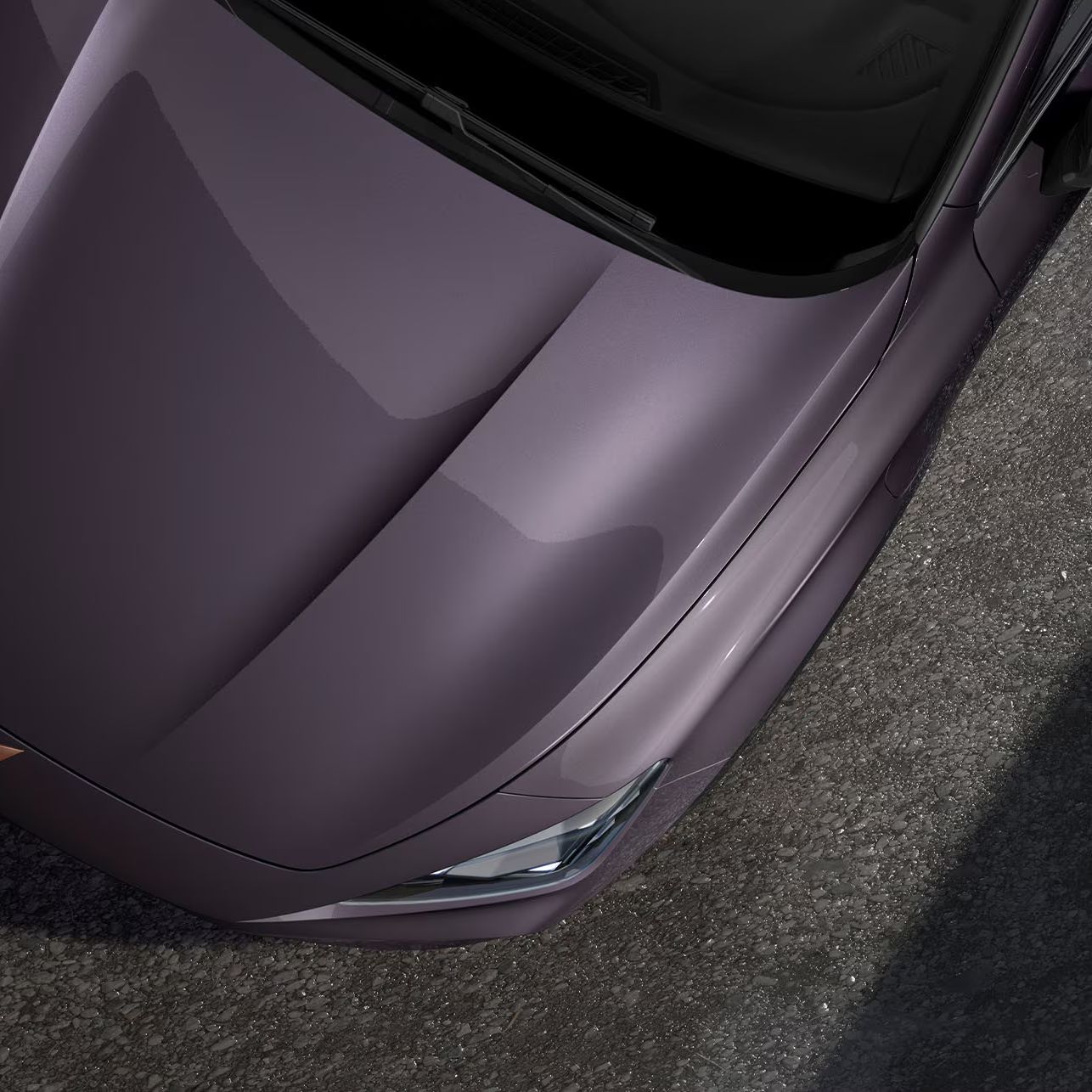 Detailansicht eines CUPRA Formentor in Lackierung Dark Void