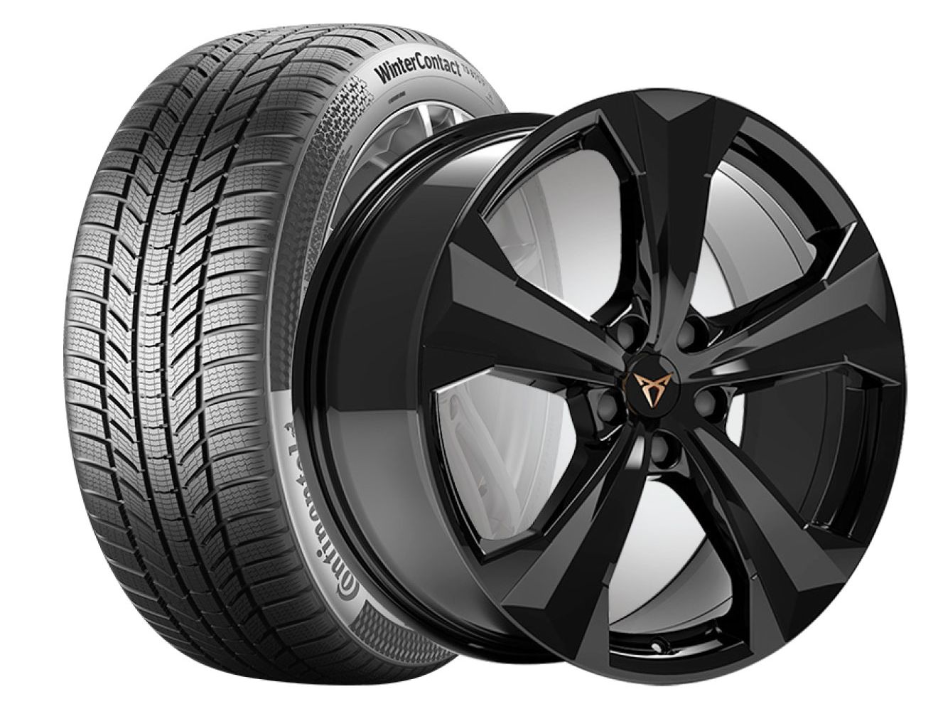 CUPRA Ateca Winterkomplettrad 8,0 x 19 Zoll