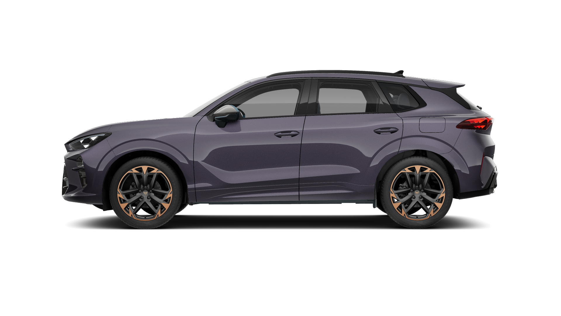 Seitenansicht des CUPRA Terramar.