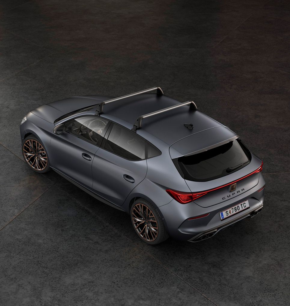 Menabo Alu Dachträger Set Für Cupra Formentor 2020-2025 - Grau 2-tlg. Für Dachreling