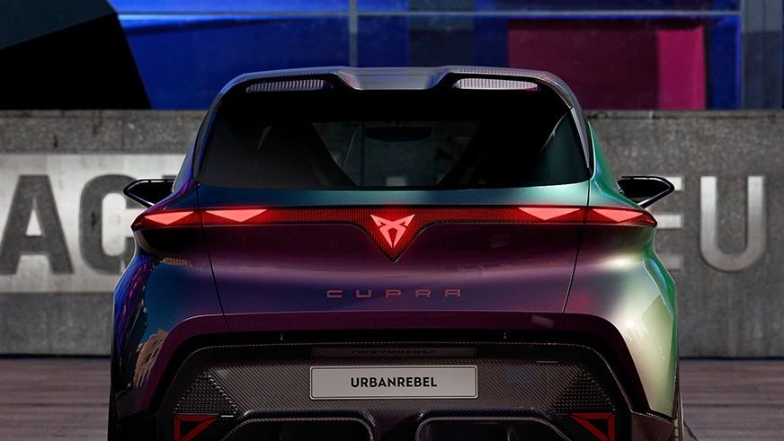 CUPRA UrbanRebel Heckansicht