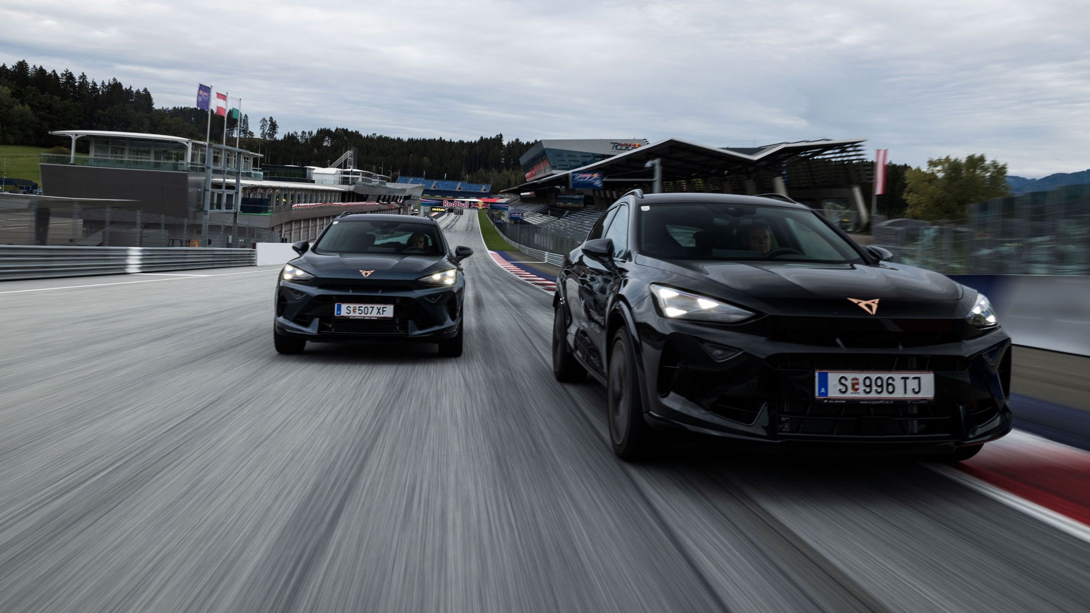 CUPRA Fahrzeuge am Red Bull Ring