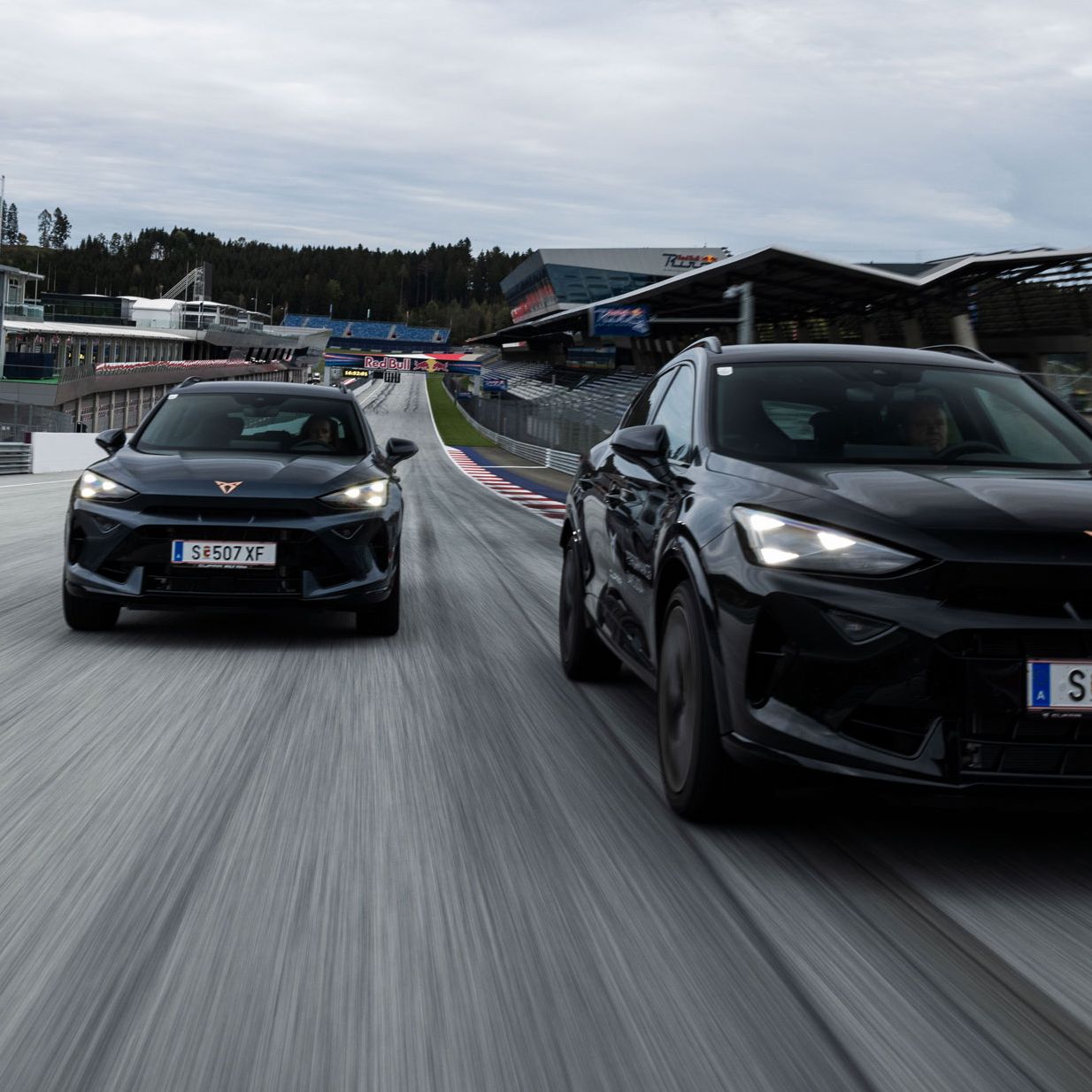 CUPRA Fahrzeuge am Red Bull Ring