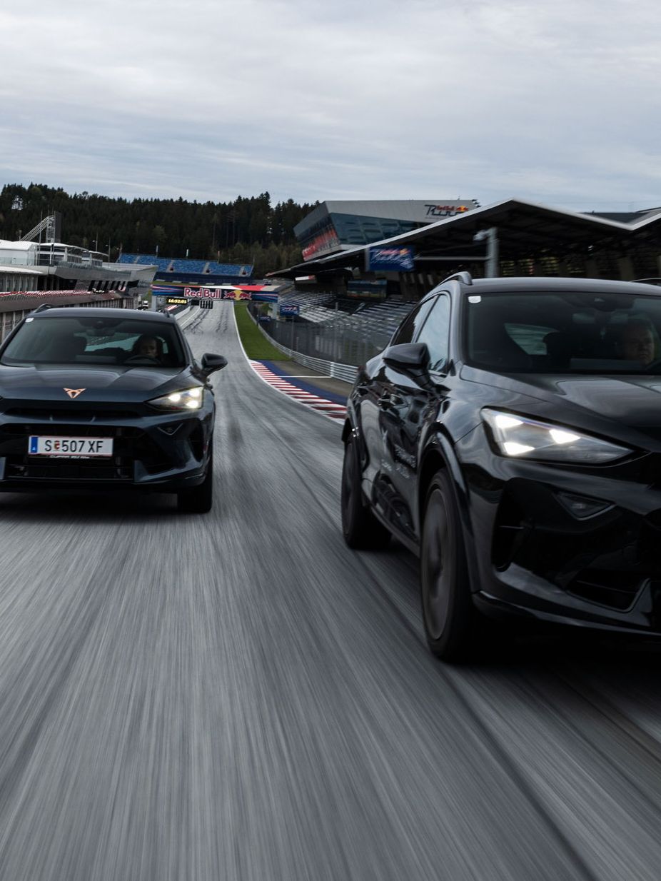 CUPRA Fahrzeuge am Red Bull Ring