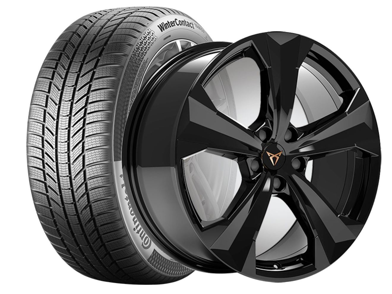 CUPRA Ateca Winterkomplettrad 8,0 x 19 Zoll