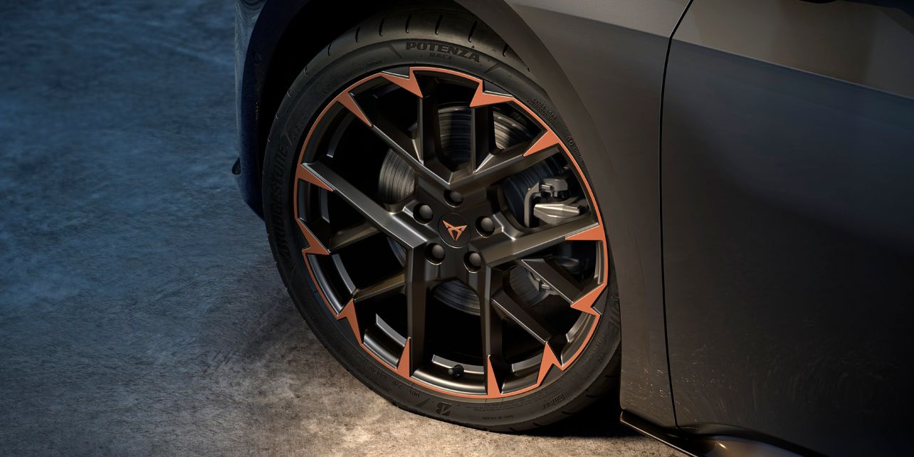 CUPRA Born PA Solarstorm Felge kupfer