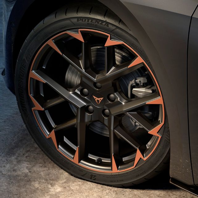 CUPRA Born PA Solarstorm Felge kupfer