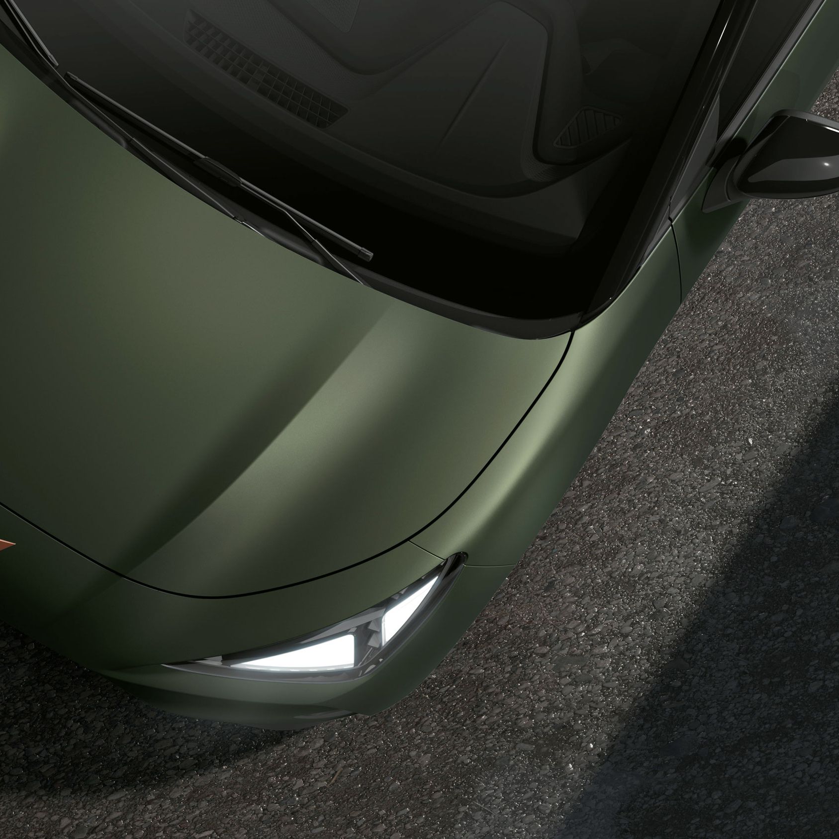 CUPRA Raval in Mangan-Grün