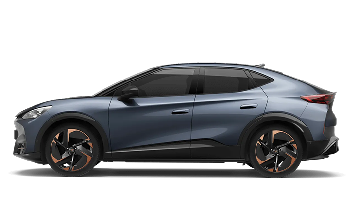 CUPRA Tavascan Seitenansicht.