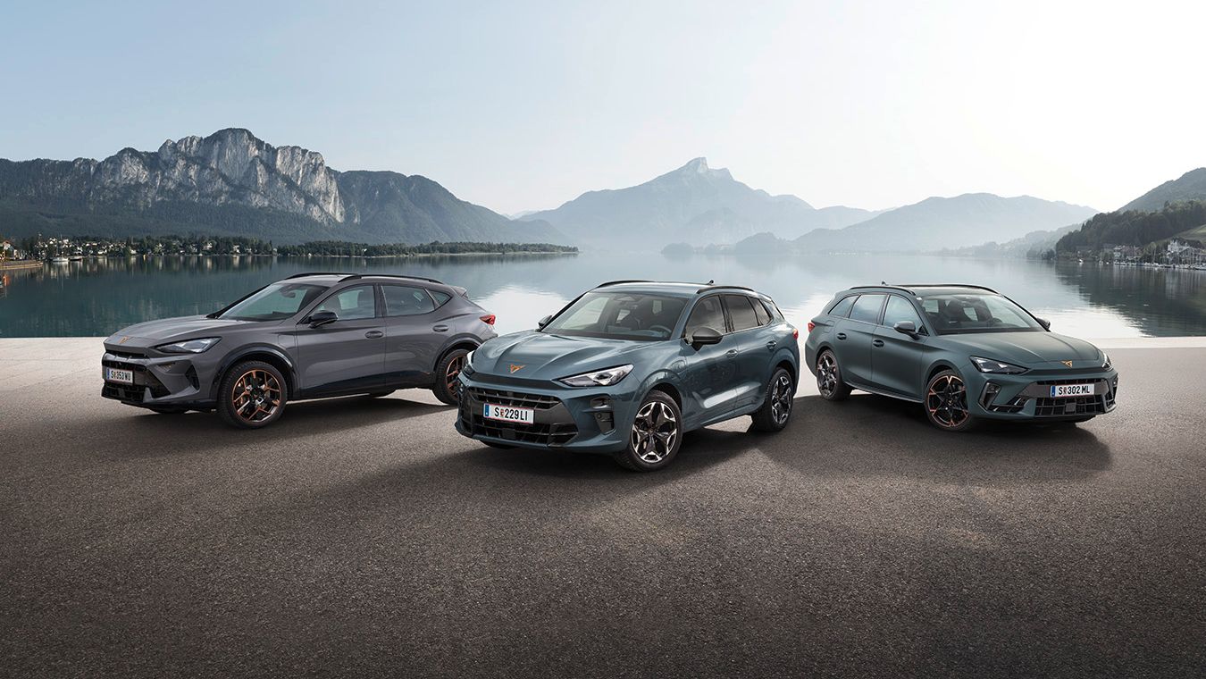 Der CUPRA Terramar, Leon Kombi und Formentor als Plug-in-Hybrid.