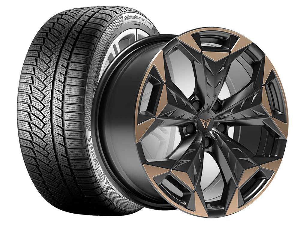 CUPRA Winterkompletträder Cosmic 19 Zoll für den CUPRA Terramar.