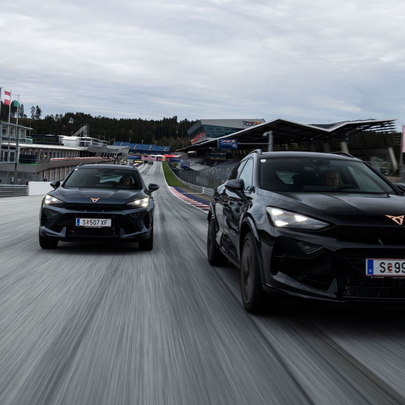 CUPRA Fahrzeuge am Red Bull Ring