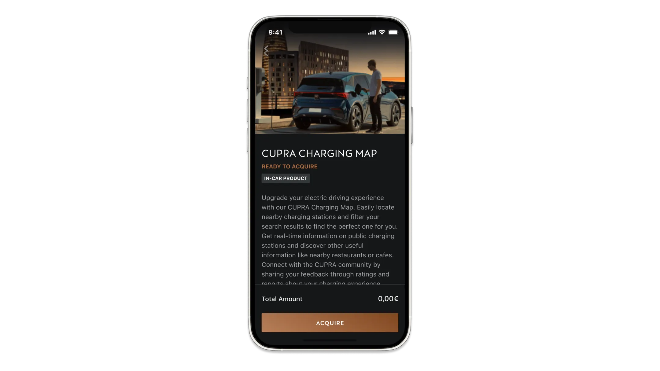 CUPRA Charging Map How to install