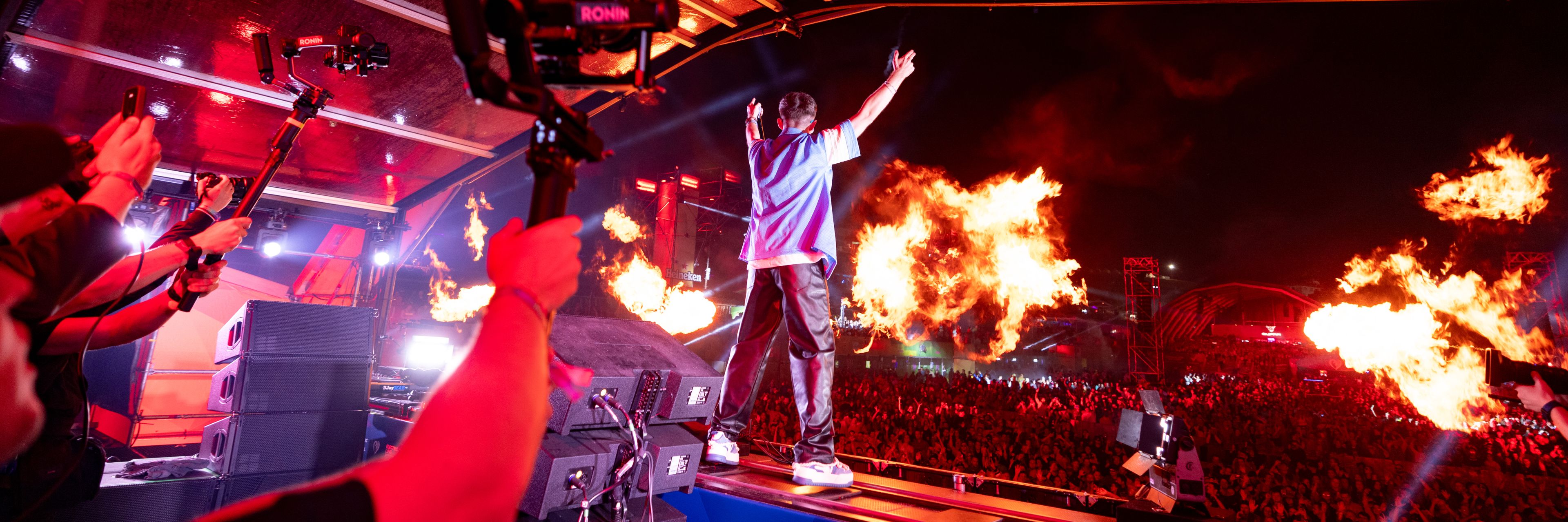 Electric Love Festival Backstage Toby Romeo 