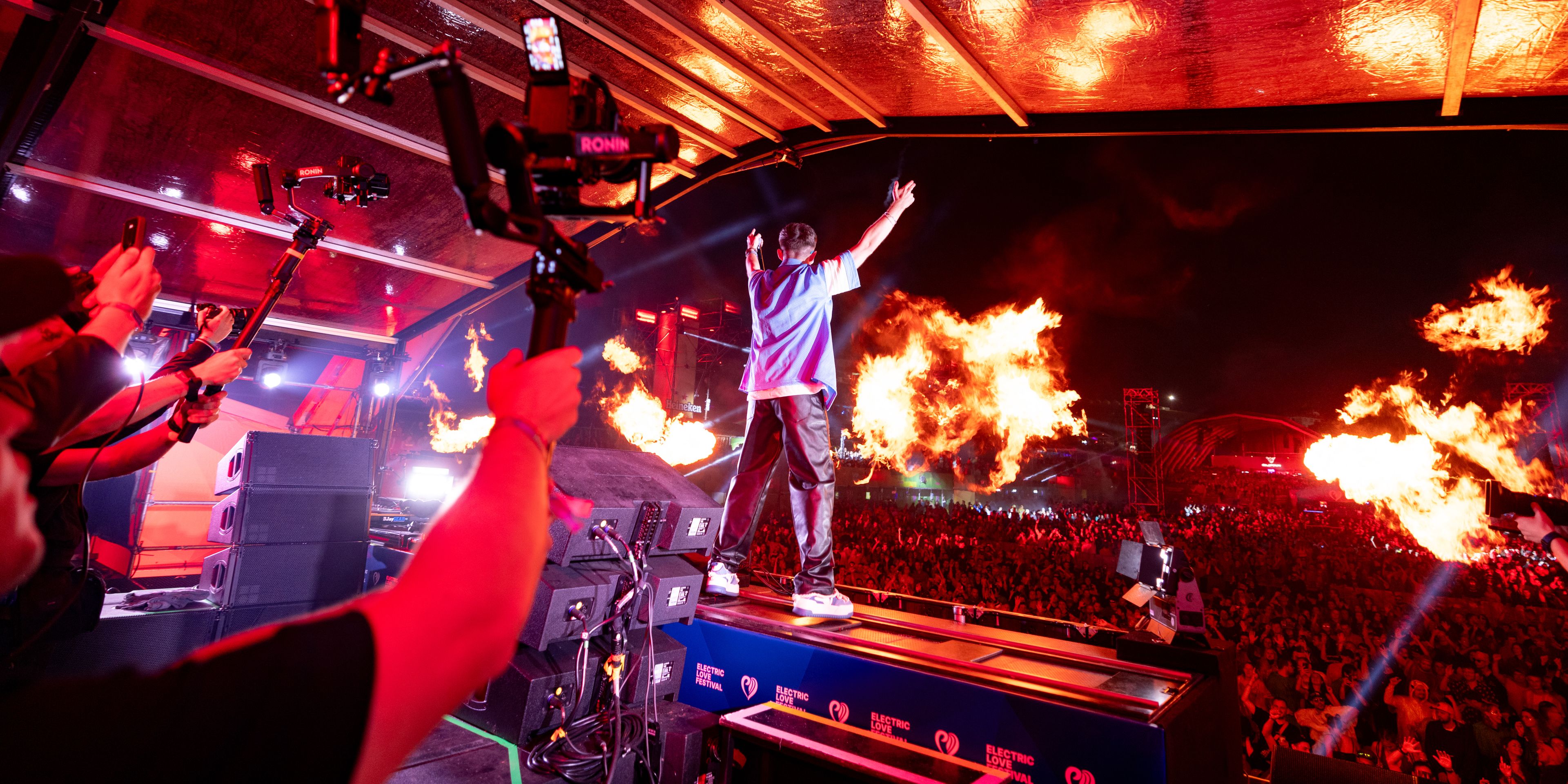 Electric Love Festival Backstage Toby Romeo 