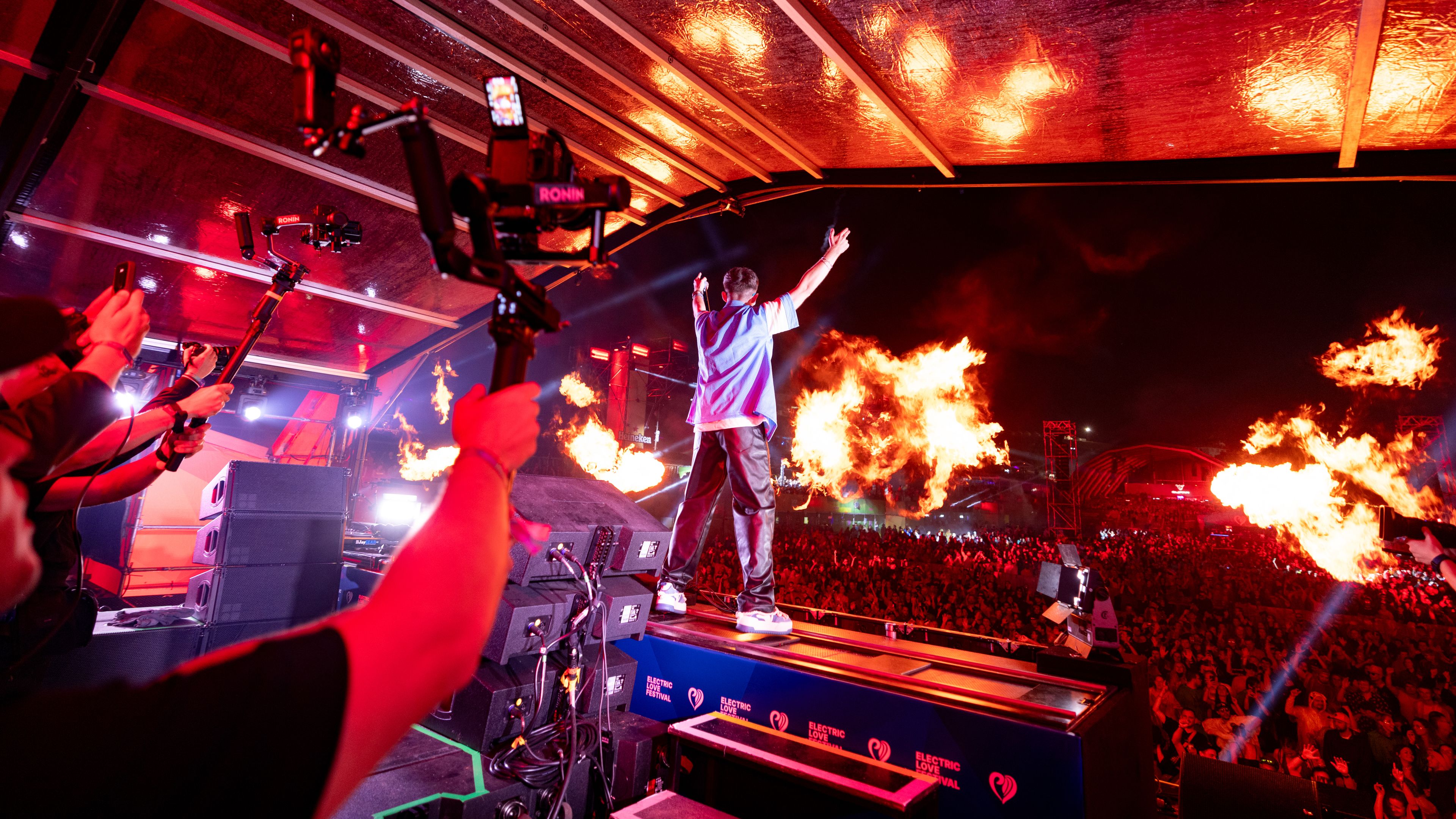 Electric Love Festival Backstage Toby Romeo 