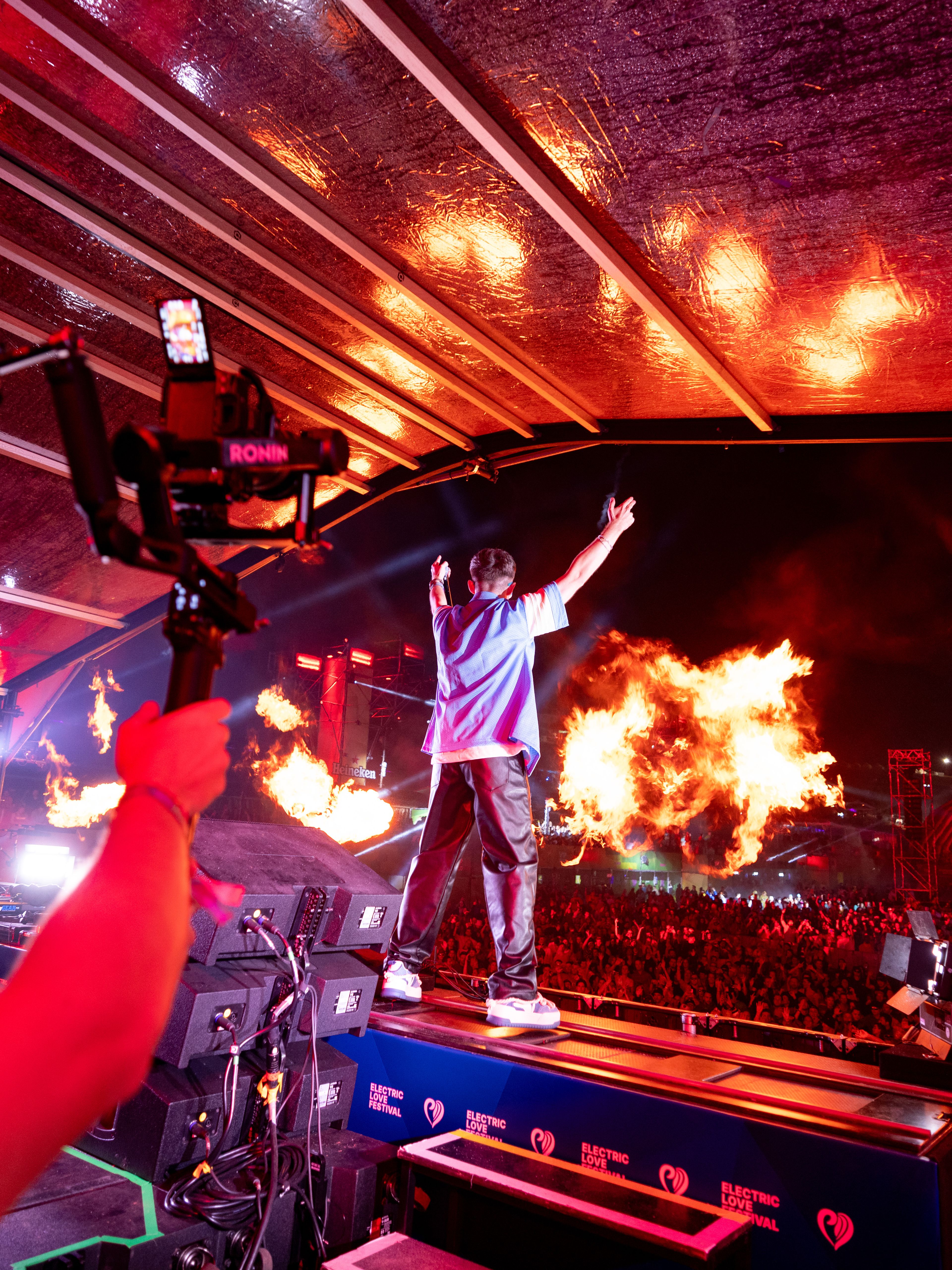 Electric Love Festival Backstage Toby Romeo 