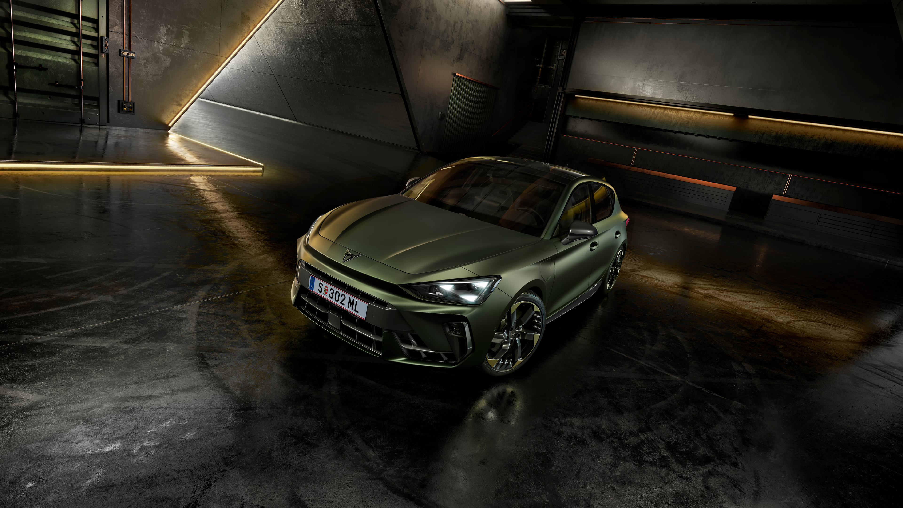 Außendesign der CUPRA Leon Tribe Edition in Manganese Matt 