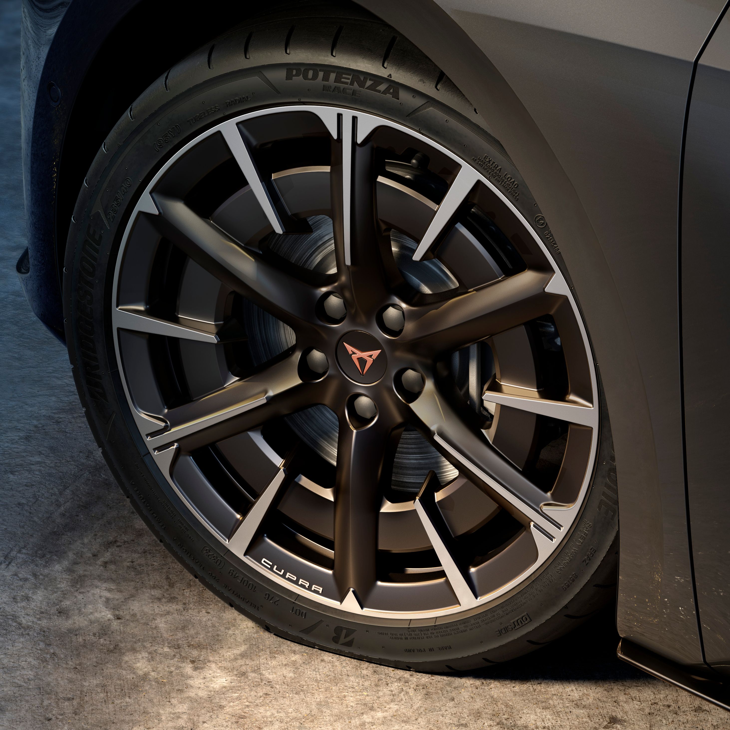CUPRA Born Firestorm Felgen Silber